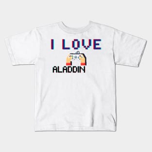 I LOVE Aladdin Kids T-Shirt